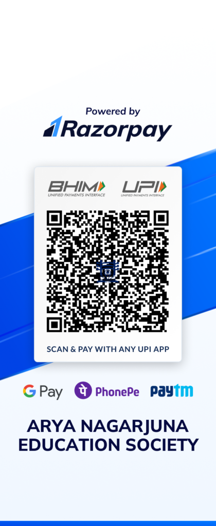 Donation QR Code-Scan with any UPI App